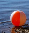 Underwater beach balls